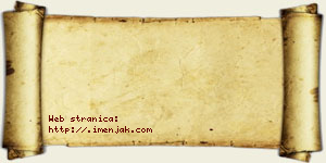 Jelisaveta Nikezić vizit kartica